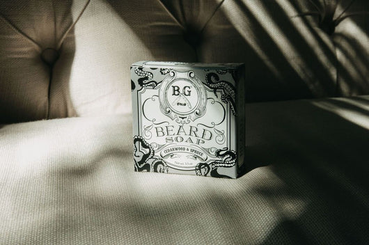 Beard Soap Essential Oils and Family Farmed Goat's Milk